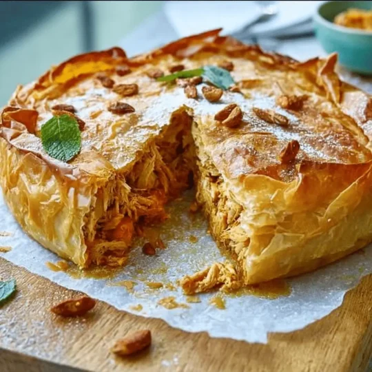 Chicken Pastilla